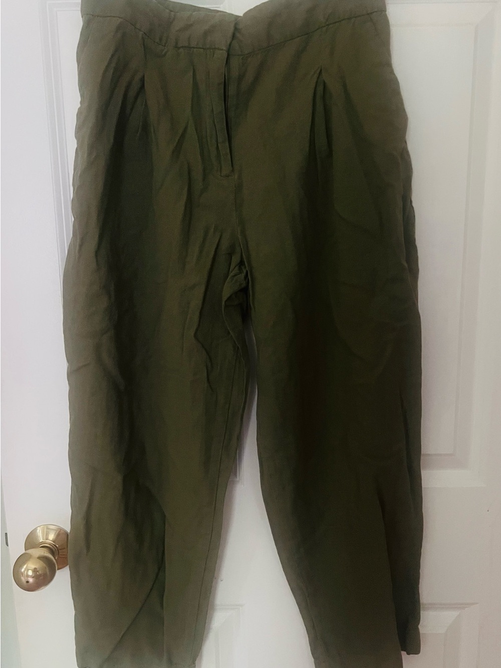 Zara Olive Green Women’s Chinos